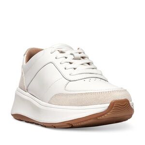 Women's F-Mode Lace Up Low Top Platform Sneakers